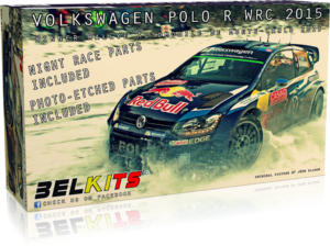 Belkits Vw Polo Wrc 2015 1:24 BEL010