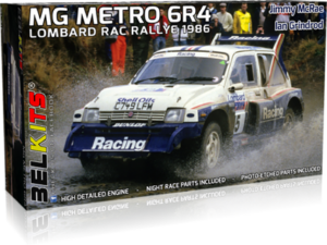 Belkits Mg Metro 6R4 Lombard Rac Rally86 J.Mcrae 1:24 BEL016