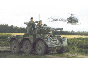 Dragon British Armored Car Saladin 1:35 D3554