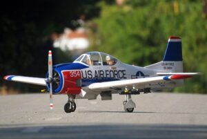 VQ Models T-28 Trojan 'White' 69.7in Wingspan ARF VQA162RW