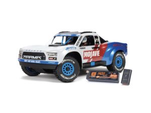 Arrma MOJAVE GROM 223S BLX 4X4 DT 1/18 with Batt/Charger White C-ARA2304ST2