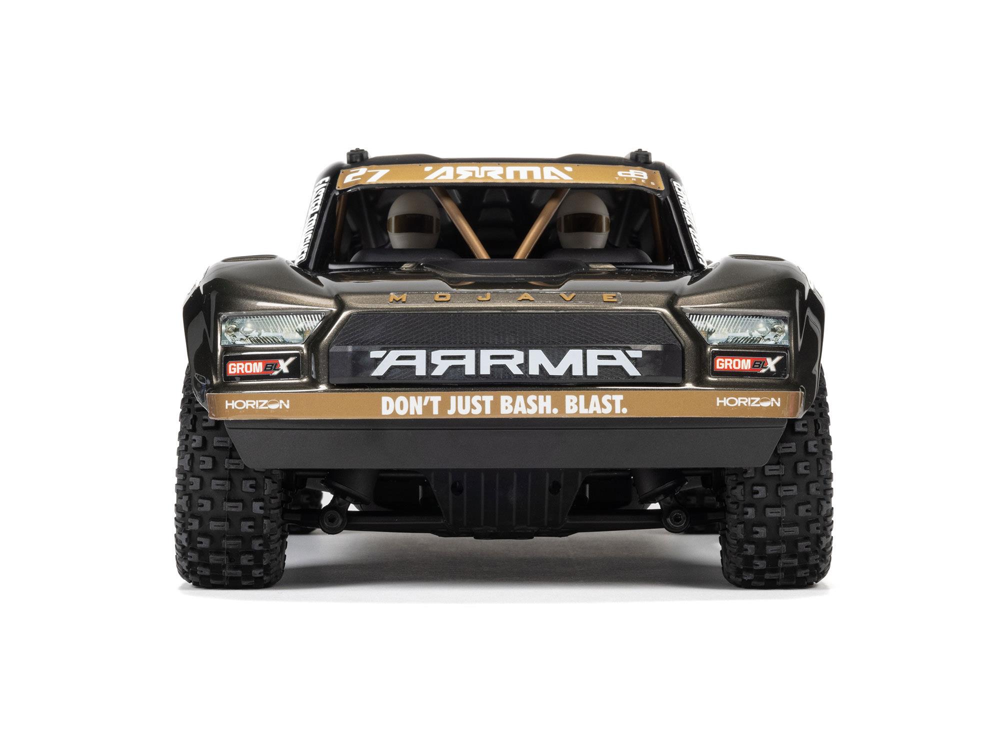 Arrma MOJAVE GROM 223S BLX 4X4 DT 1/18 with Batt/Charger Black C-ARA2304T1