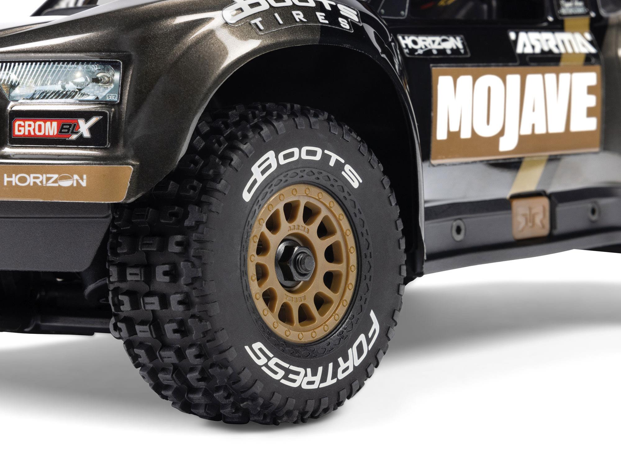 Arrma MOJAVE GROM 223S BLX 4X4 DT 1/18 with Batt/Charger Black C-ARA2304T1