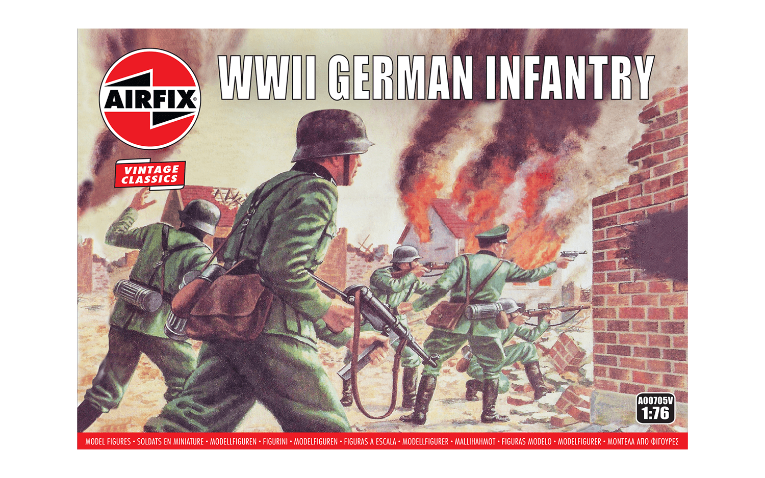 Airfix WWII German Infantry 1:76 A00705V