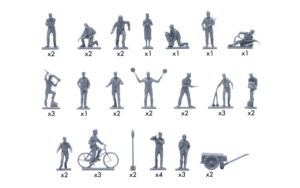 Airfix RAF Personnel 1:76 A00747V