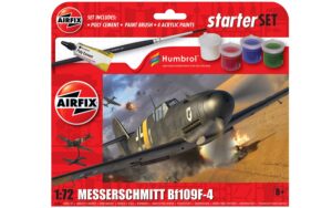 AIRFIX Starter Set - Messerschmitt Bf109F-4 1:72 A55014