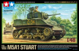 Tamiya US Light Tank M5A1 Stuart 1:48 32606