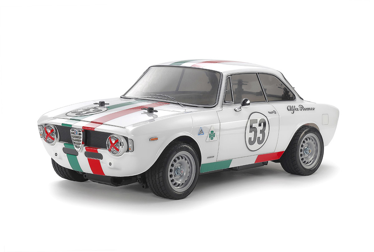 Tamiya Giulia Sprint GTA Club (MB-01) White Painted Body 47501