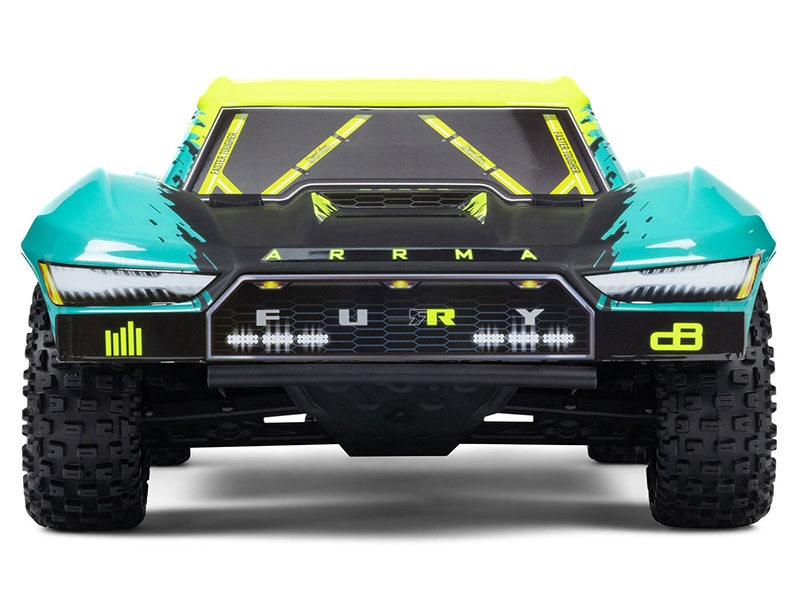 Arrma 1/10 FURY 223S BLX Brushless 2WD Short Course Truck RTR with DSC - Green