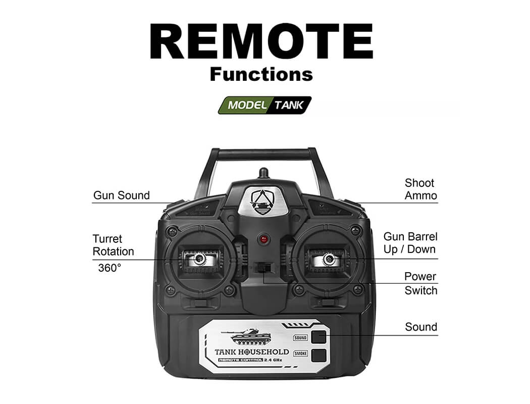 BROTHER TANK RC TANK USA M26 PERSHING 'SNOW LEOPARD' GREEN 1:18 BT-814