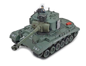 BROTHER TANK RC TANK USA M26 PERSHING 'SNOW LEOPARD' GREEN 1:18 BT-814