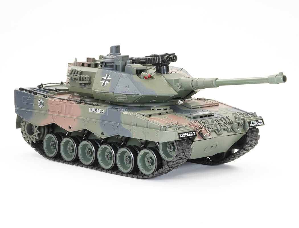 BROTHER TANK RC TANK GERMAN LEOPARD 2 CAMO 1:18 BT-822 - Image 2