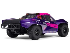 Arrma 1/10 FURY 223S BLX Brushless 2WD Short Course Truck RTR with DSC - Purple