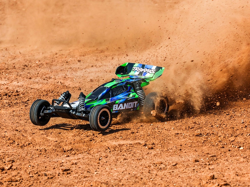 Traxxas Bandit HD 1:10 Electric XL-5 2WD RTR Buggy with Battery and Charger - Green