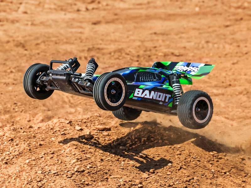 Traxxas Bandit HD 1:10 Electric XL-5 2WD RTR Buggy with Battery and Charger - Green