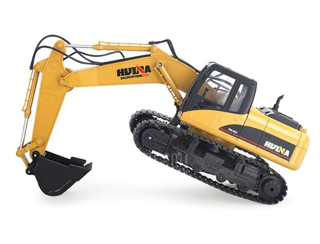 Huina 1/14 Scale Rc Excavator 2.4G 15Ch W/Die Cast Bucket CY1535