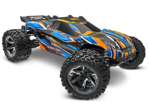 Traxxas Rustler 4X4 HD VXL 1:10 4WD RTR Brushless Electric Short Course Truck - Orange