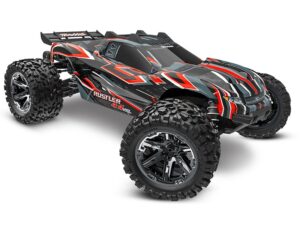 Traxxas Rustler 4X4 HD VXL 1:10 4WD RTR Brushless Electric Short Course Truck - TRX67376-4-RED