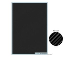 Tamiya Carbon Pattern Decal Set Twill Weave/Fine 1/24 12681