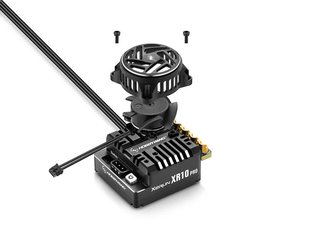 HOBBYWING XERUN XR10 PRO BLACK G3 SPEED CONTROL (MODIFIED) HW30112619 - Image 3