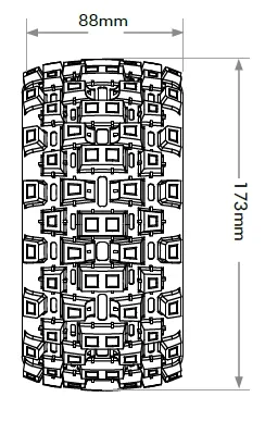 JetKo EX Tyre MT Wasteland Belted Black Wheel 4.0 JK1904CB - Image 3