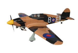 VQ Models Hawker Hurricane Brown 58.5 ARF (EP/GP) VQA041-B