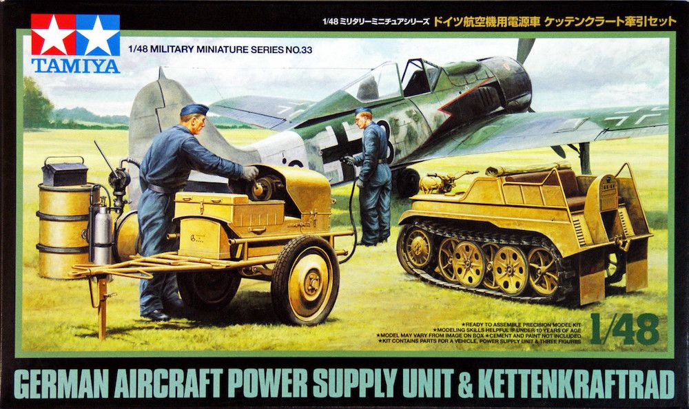 Tamiya Aps Unit & Kettenkraftrad 1/48 32533