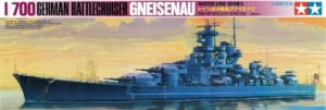 Tamiya German Battle Cruiser Gneisenau 1/700 77520