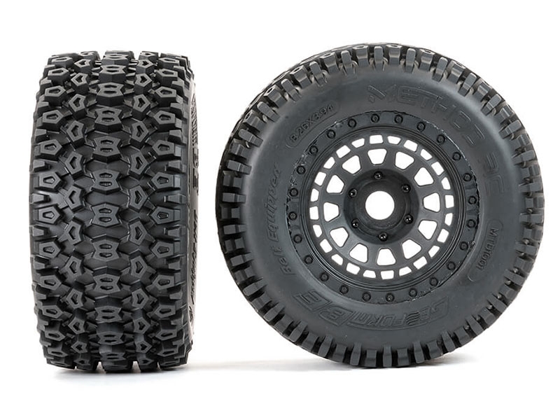 Method Geoform Belted MT 1/5 Tyres On Array Rims 24mm Hex (2) MTD1001