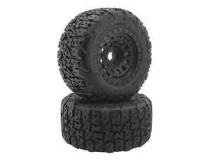 Method RC 3.8 Terraform All-Terrain Belted 1/8 MT Tyres on Array Rims 17mm Hex (2) MTD1025