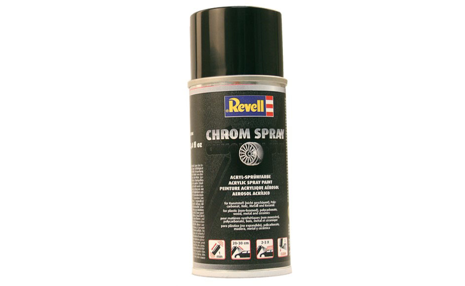 Revell Chrome Spray Acrylic 150ml 39628 - Image 2