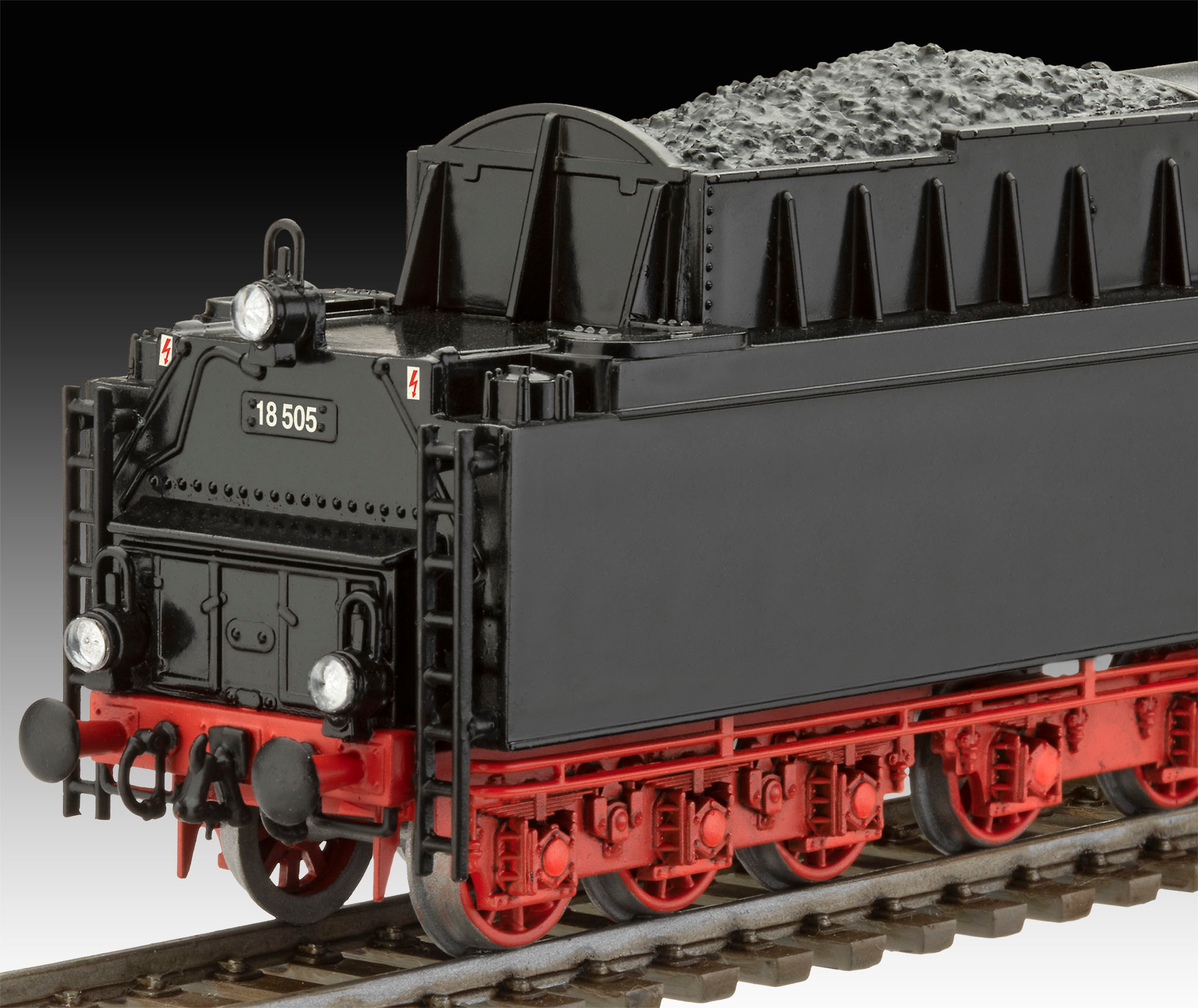 Revell Express train locomotive BR 18 505 with tender 2'3' T38