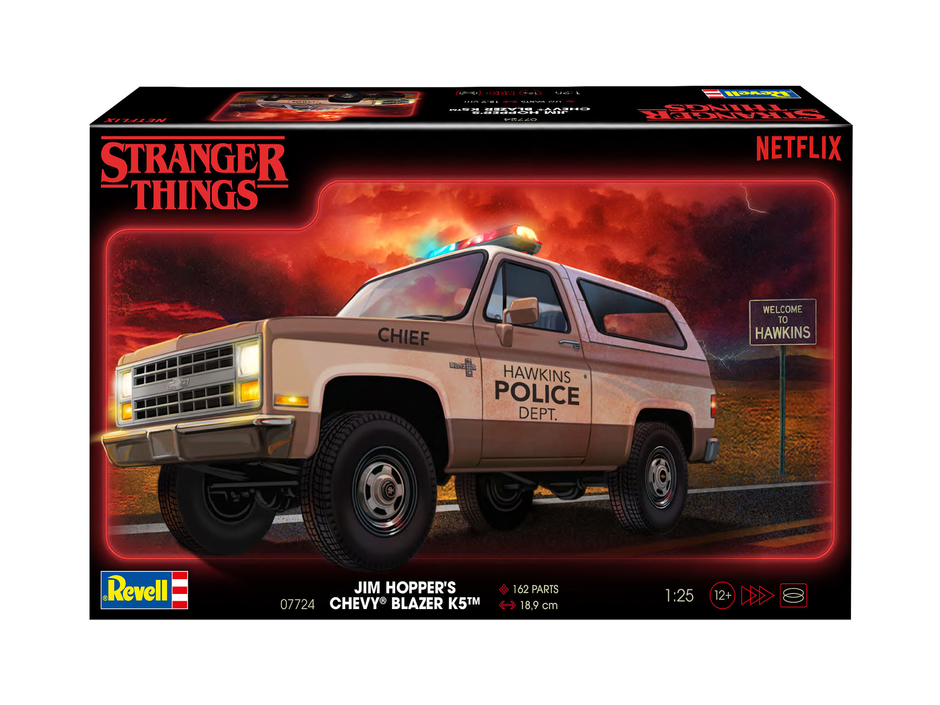 Revell "Stranger Things" 1985 Chevrolet K5 Blazer 1/25 07724 - Image 3