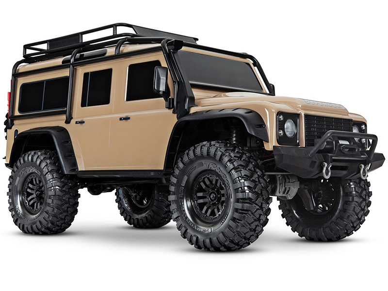Traxxas TRX-4 Defender 4WD RTR with Clipless Mounting 1/10 - Sand TRX82256-4-SAND