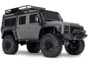 Traxxas TRX-4 Defender 4WD RTR with Clipless Mounting 1/10 - Silver TRX82256-4-SLVR