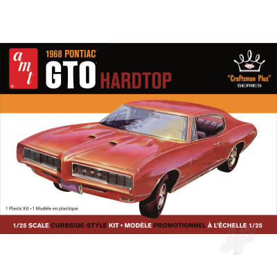 AMT 1968 Pontiac GTO Hardtop Craftsman Plus 1/25 AMT1411M
