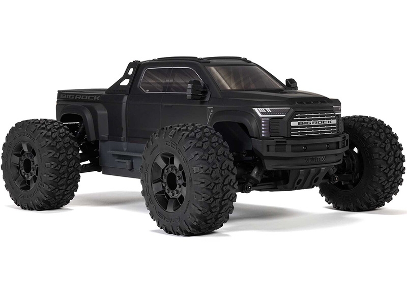 Arrma BIG ROCK 223S DSC 4X4 RTR Brushless Monster Truck 1/10 Black C-ARA4312V4T1