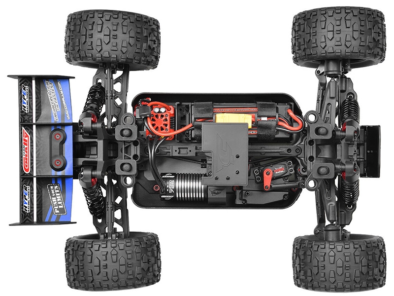 Corally Punisher 4 Brushless 4S Basher Truck RTR - Blue C-00292-B