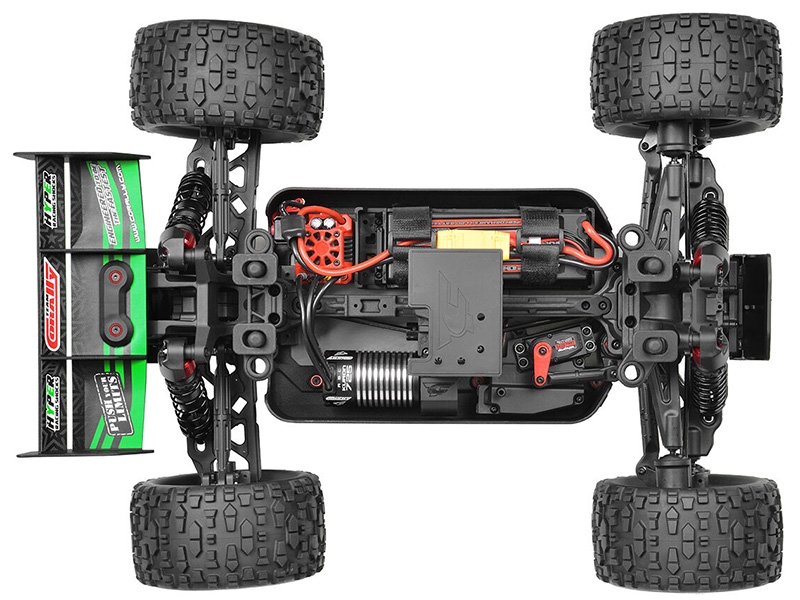 Corally Punisher 4 Brushless 4S Basher Truck RTR - Green C-00292-G