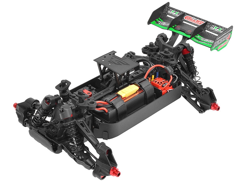 Corally Punisher 4 Brushless 4S Basher Truck RTR - Green C-00292-G