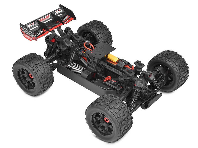 Corally Punisher 4 Brushless 4S Basher Truck RTR - Red C-00292-R