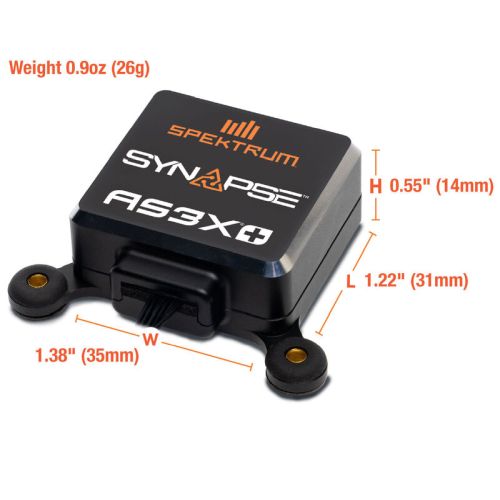 Spektrum Synapse AS3X+ & SAFE Stabilization Module P-SPMAS6000