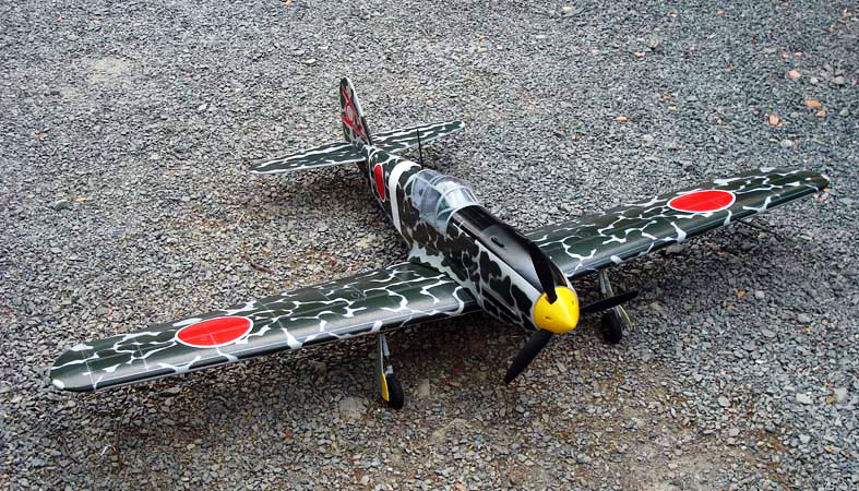 VQ Models Kawasaki KI-61i Hien 60.6in Wingpspan ARF VQA046