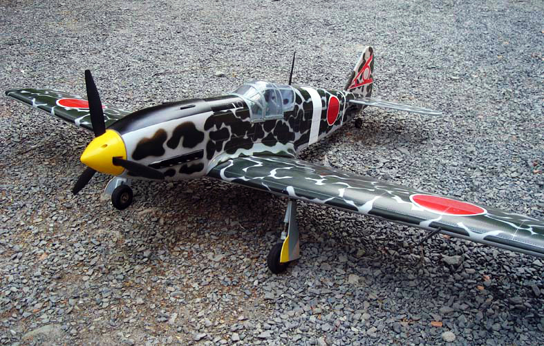 VQ Models Kawasaki KI-61i Hien 60.6in Wingpspan ARF VQA046