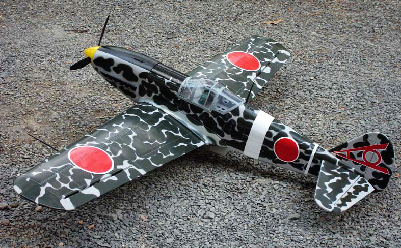 VQ Models Kawasaki KI-61i Hien 60.6in Wingpspan ARF VQA046