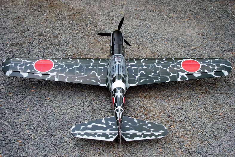 VQ Models Kawasaki KI-61i Hien 60.6in Wingpspan ARF VQA046