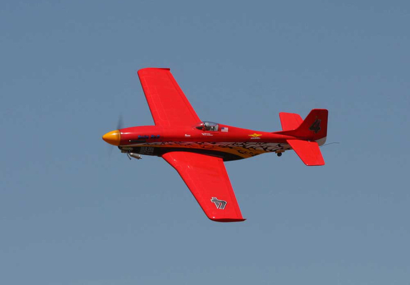 VQ Models Dago Red Mustang Air Racer 57.5in Wingspan ARF VQA050