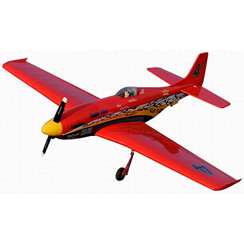 VQ Models Dago Red Mustang Air Racer 57.5in Wingspan ARF VQA050