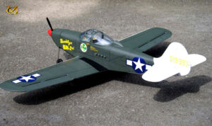 VQ models P-39 Airacobra 47.2in Wingspan ARF VQA131