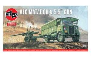Airfix AEC Matador & 5.5inch Gun 1/76 A01314V
